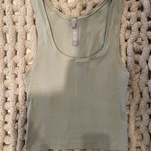 Skims Green Tank Top sz M